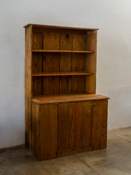 Well Worn Wood Cabinet