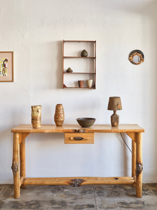 Pine Console Table