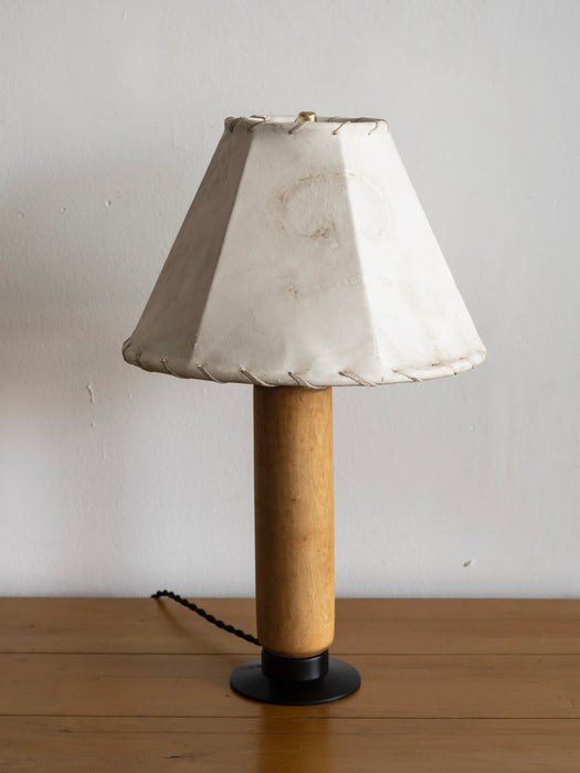 Hide Shade Column Lamp