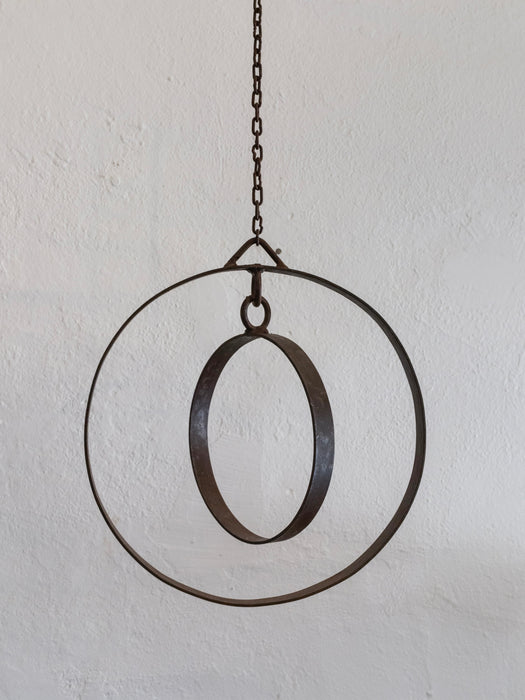 Hanging Kinetic Steel Sculpture