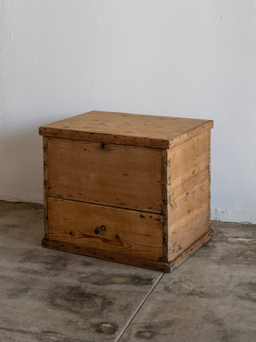 Early Chest With Drawer