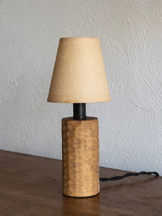 Petite Chiseled Column Lamp