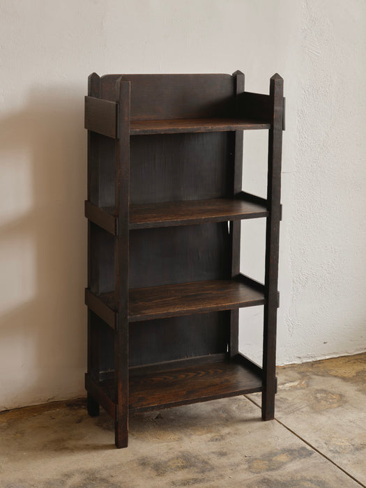 Four Tier Oak Shelves