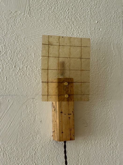 Griglia Sconce - Pair - Hickory