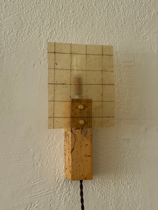 Griglia Sconce - Pair - Hickory