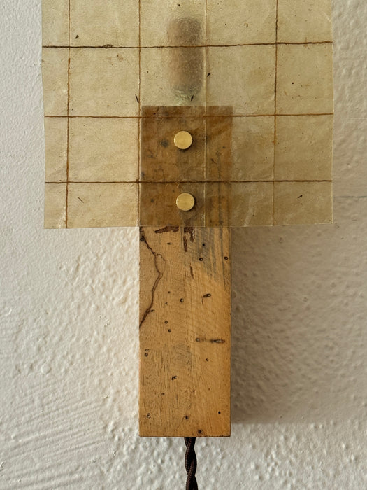 Griglia Sconce - Pair - Hickory