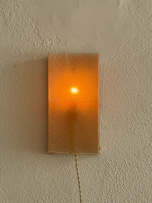 Rectangle Sconce - A