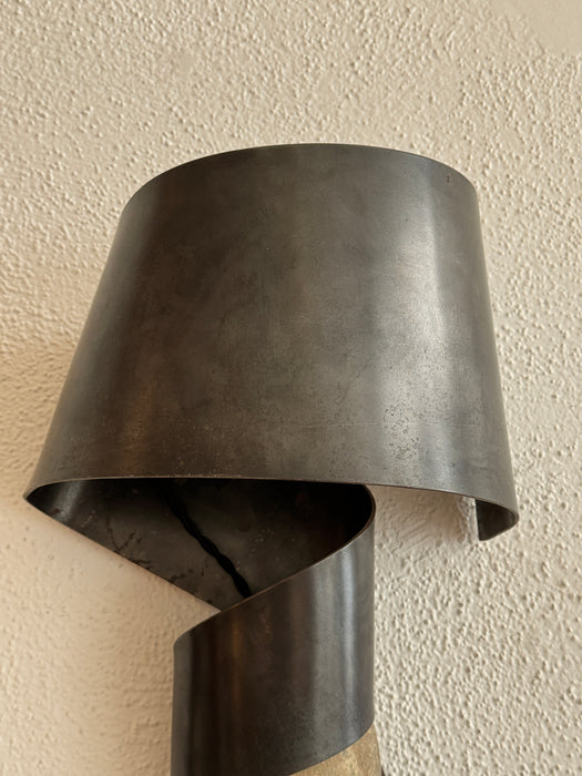 Steel Ribbon Sconce