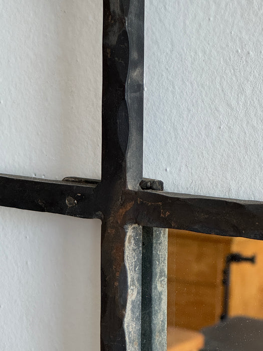 Geometric Steel Mirror - A