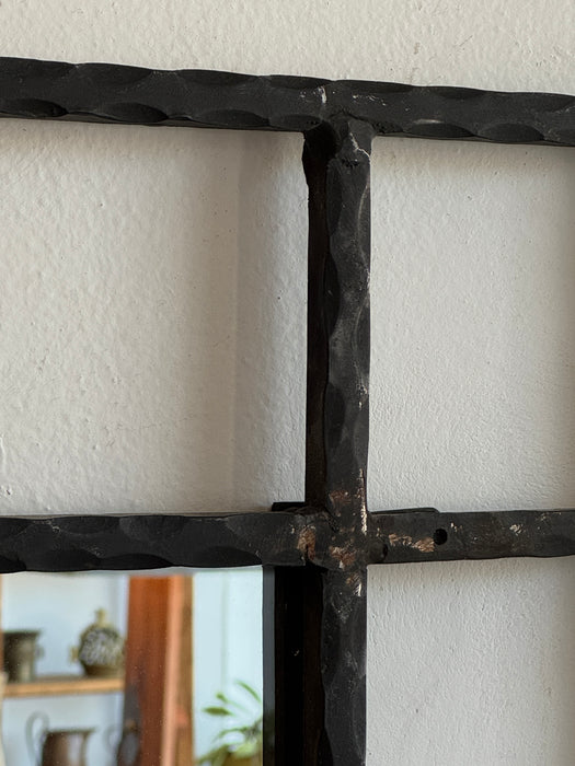 Geometric Steel Mirror - A