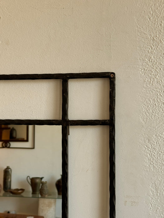 Geometric Steel Mirror - A