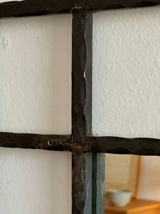 Geometric Steel Mirror - A