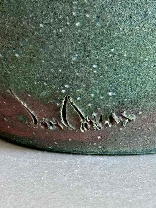 Raku Jar With Lid