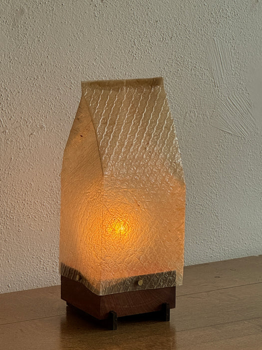 Timpano Table Lamp - Mahogany