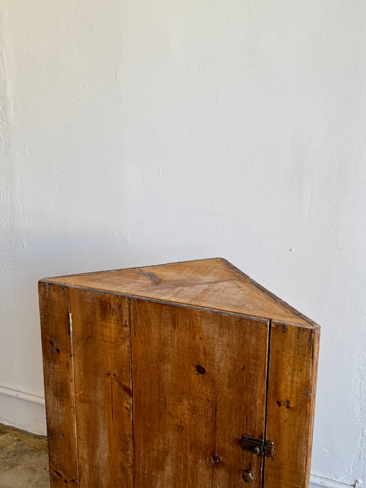 Pine Corner Cabinet