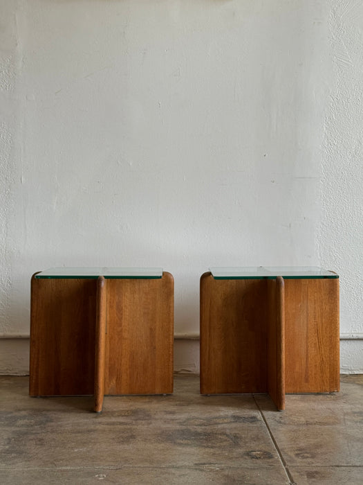 Interlocking Oak Tables