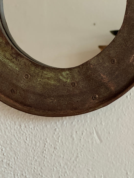 Metal Round Mirror