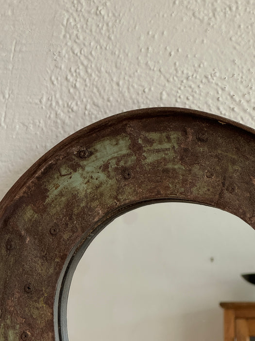 Metal Round Mirror