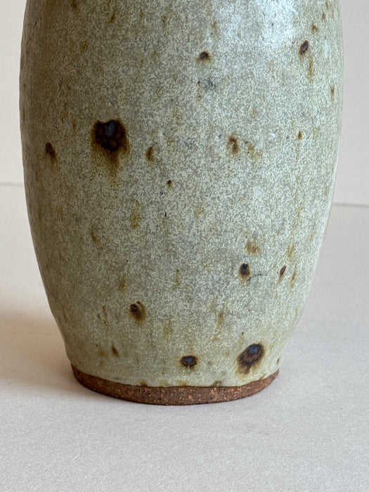Speckled Tall Stoneware Vase