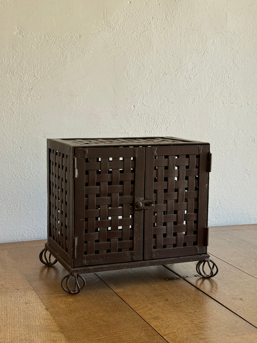 Woven Metal Cabinet