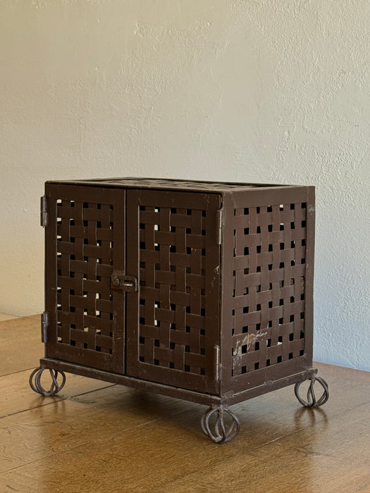 Woven Metal Cabinet