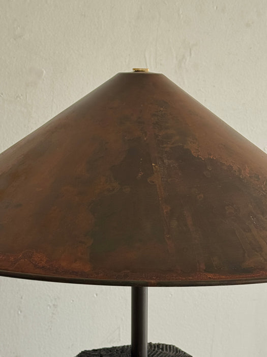 Esagano Standing Lamp With Steel Shade