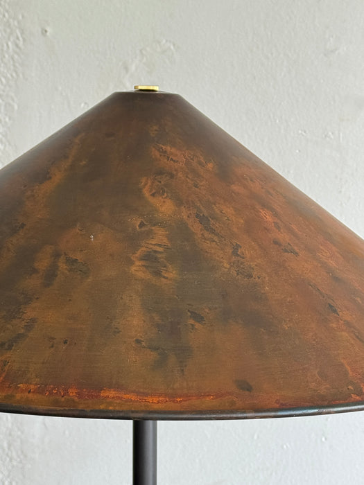 Esagano Standing Lamp With Steel Shade
