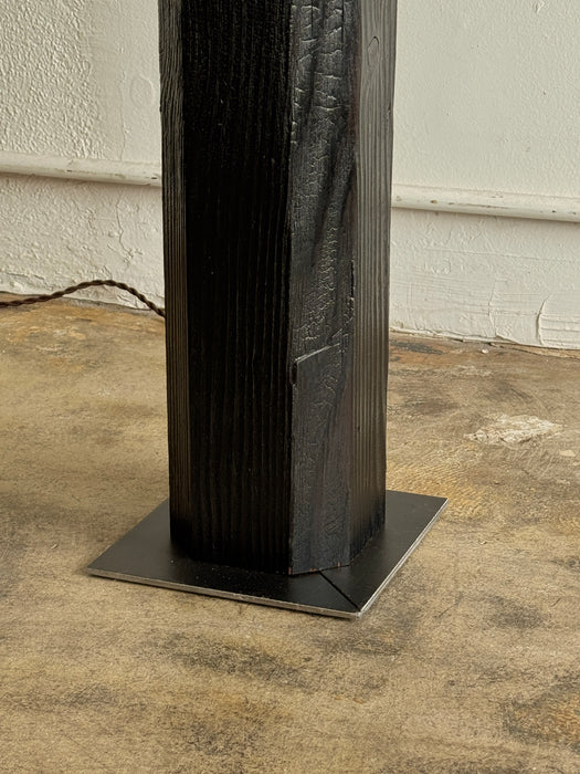 Esagano Standing Lamp With Steel Shade