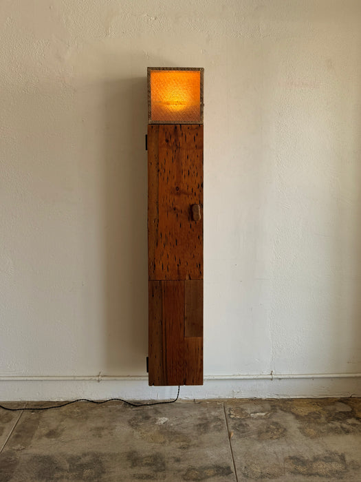 Wall Cabinet With Lamp