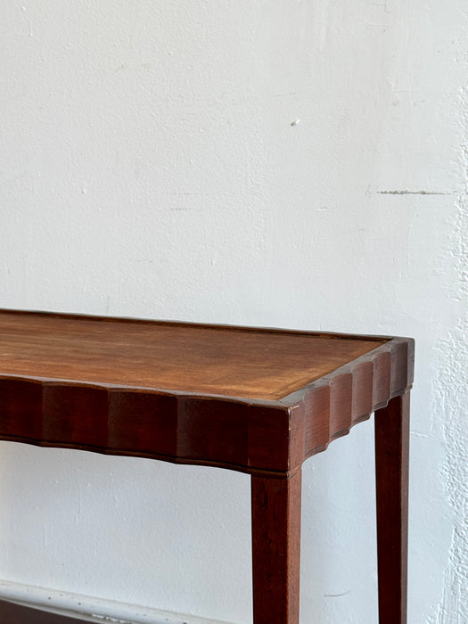 Scalloped Side Table