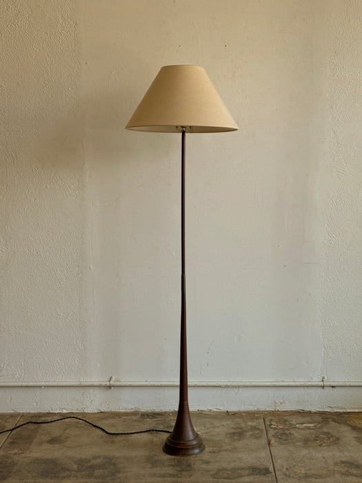 Vintage Brass Standing Lamp