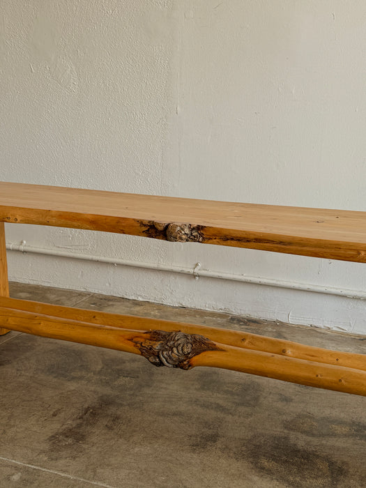 Rustic Long Bench