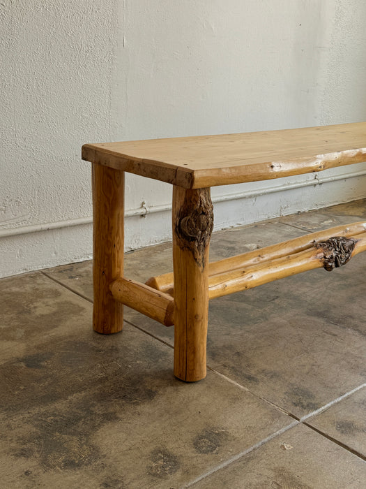 Rustic Long Bench