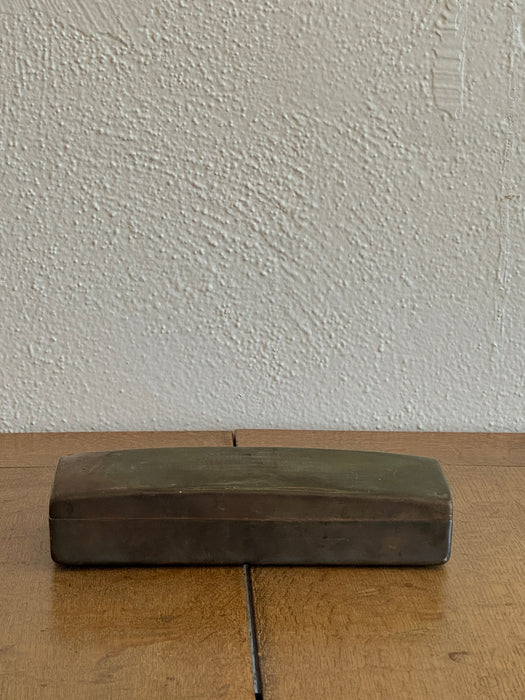 Metal Box With Domed Lid