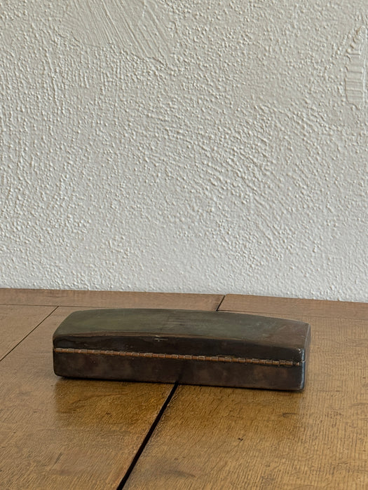 Metal Box With Domed Lid