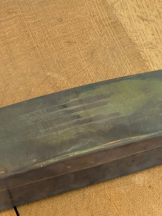 Metal Box With Domed Lid