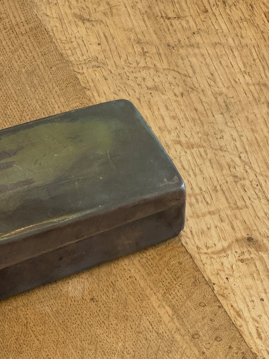Metal Box With Domed Lid