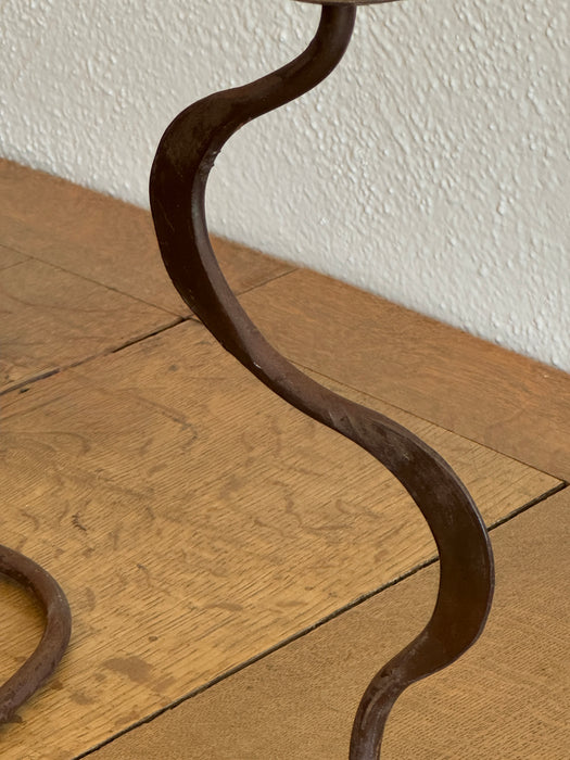 Worked Iron Candelabra