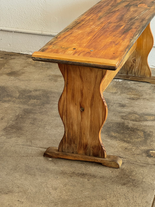 Aged Pine Bench