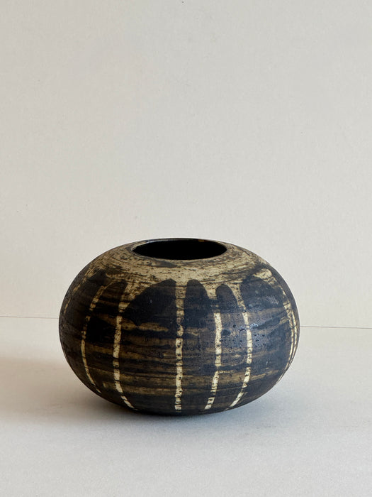 Salt Drip Glaze Vase