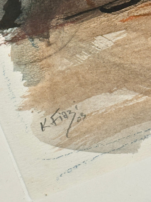 Abstract Watercolor - K. Fiazi