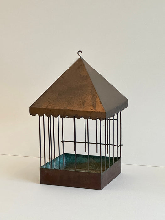Copper Bird Bath