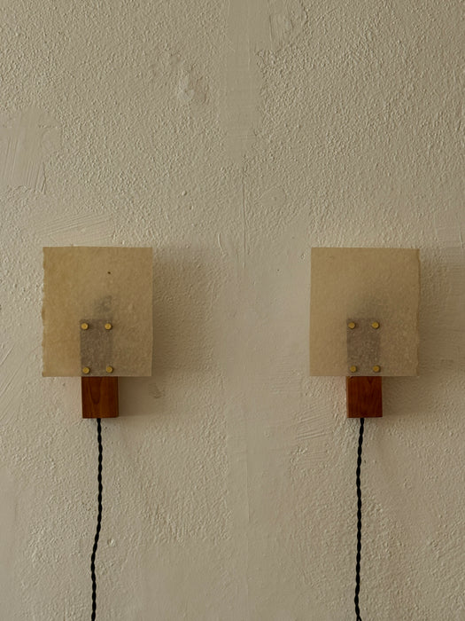 Marmo Sconce - Teak