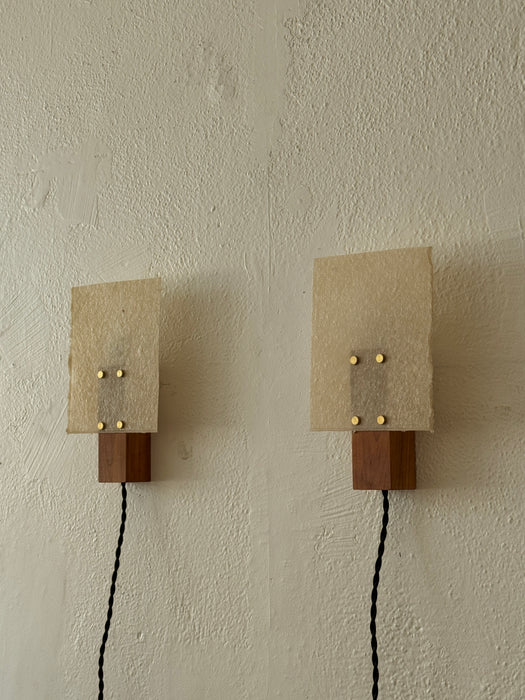 Marmo Sconce - Teak