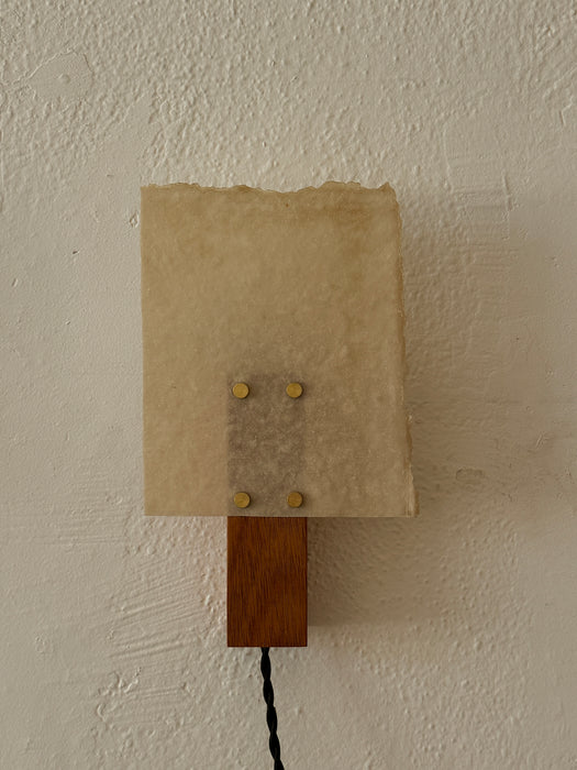 Marmo Sconce - Mahogany