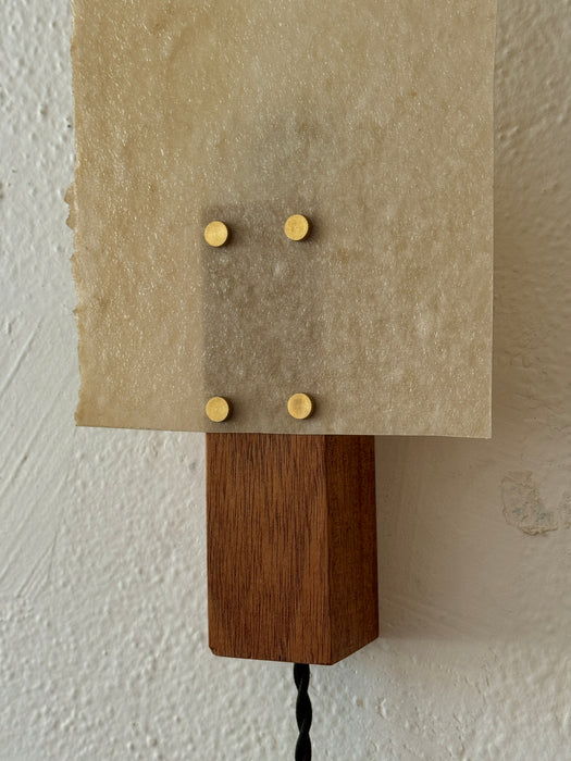 Marmo Sconce - Mahogany