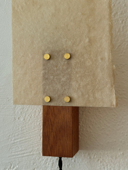 Marmo Sconce - Mahogany