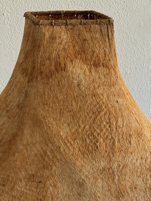 Esagano Standing Lamp With Fibre Shade