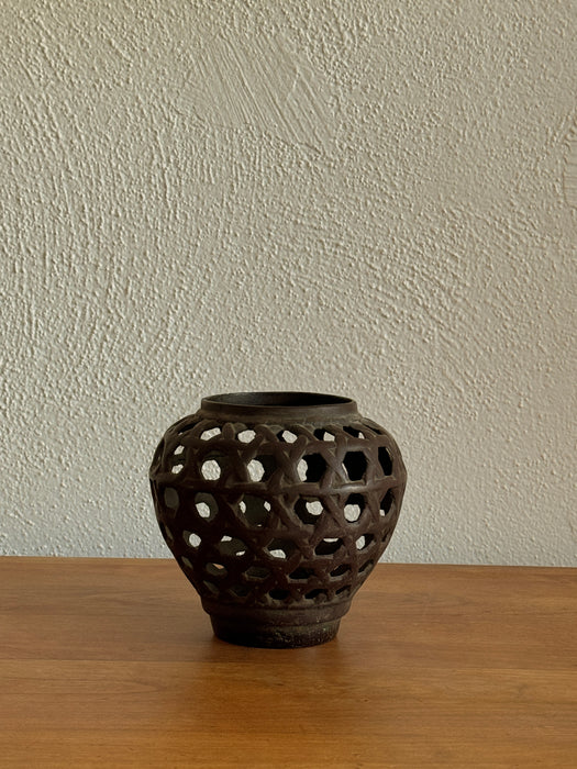 Iron Lattice Vase