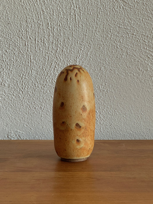 Bud Vase With Earthern Glaze